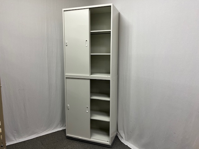 プラス/ ホワイト / 【中古】 上下連結書庫