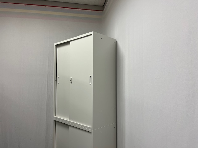 プラス/ ホワイト / 【中古】 上下連結書庫