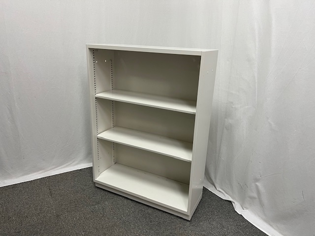 イトーキ / ホワイト / 【中古】 オープンキャビネット