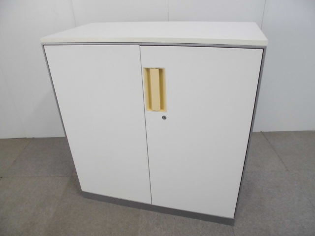 コクヨ/ホワイト/両開きキャビネット
