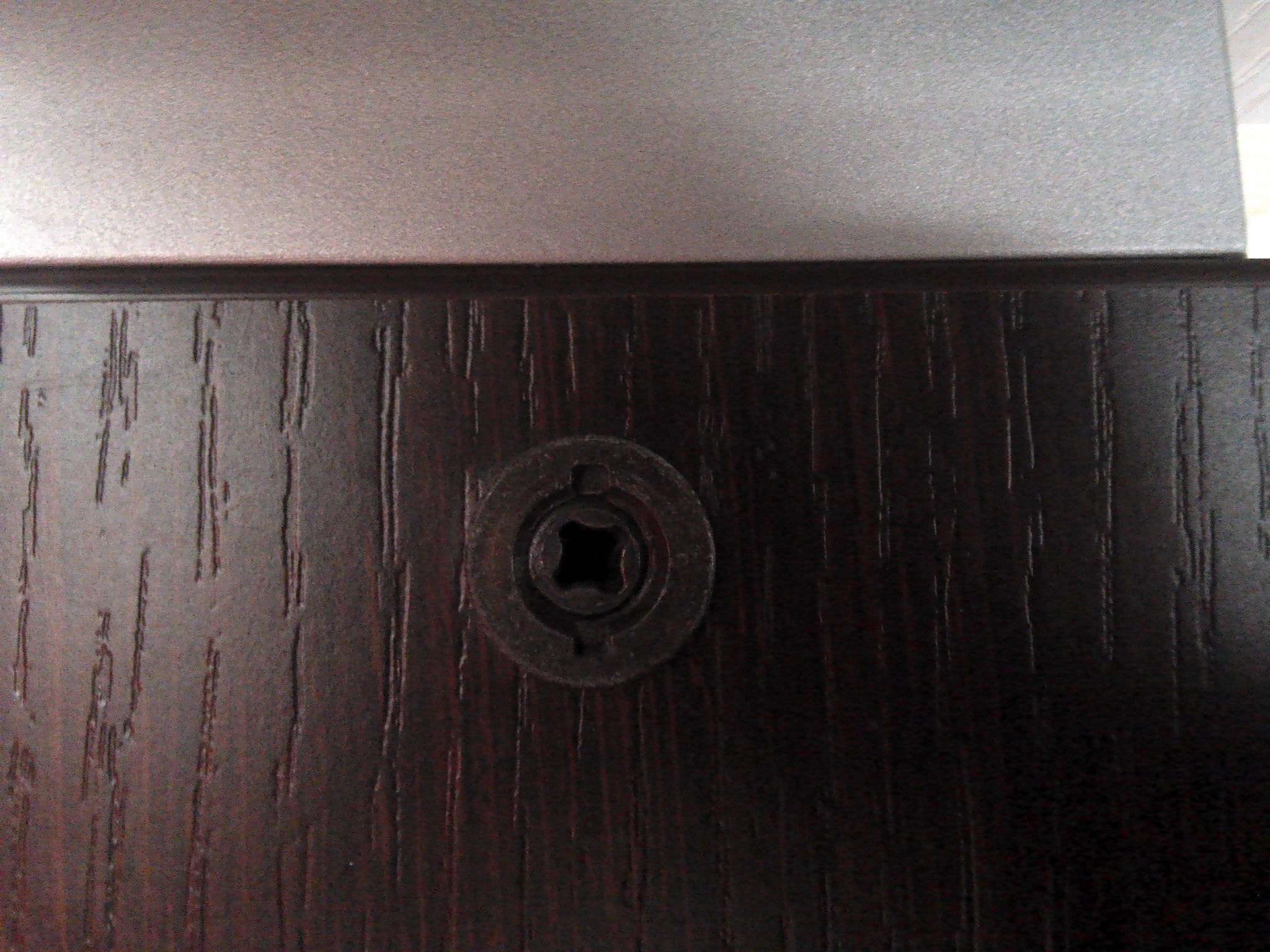 木目調/ローカウンター/幅1600/【中古】