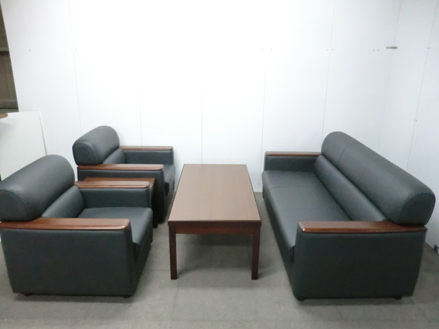 ナイキ / グレー / 【中古】 応接5点セット