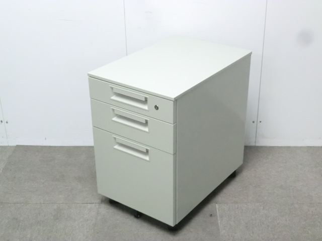 プラス/LEED / ニューグレー / 【中古】 3段ワゴン