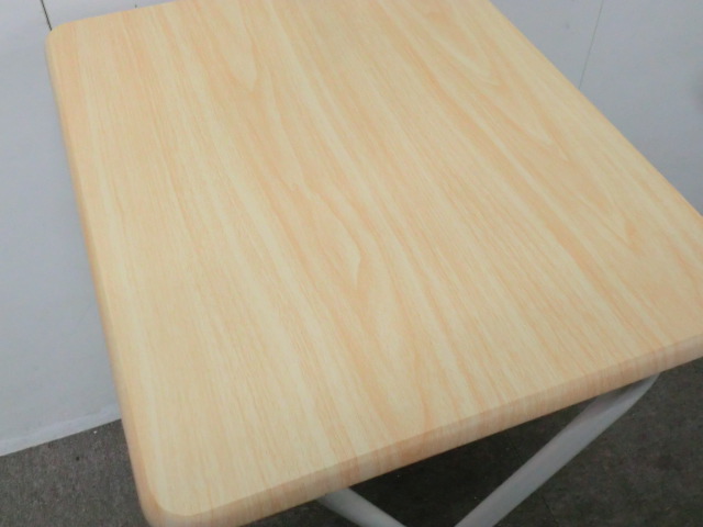 折り畳みテーブル / 木目調 / 【中古】