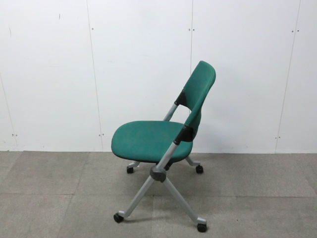 オカムラ/LITA / グリーン / 【中古】 カートチェア