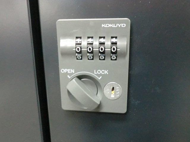 コクヨ/イノン/ブラック/【中古】6人用パーソナルロッカー