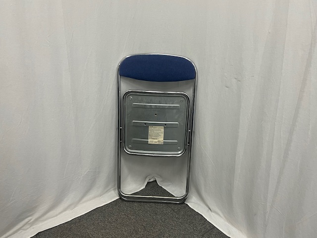 ライオン / ブルー 【中古】 折り畳みチェア