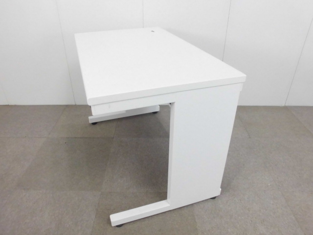 コクヨ/平デスク/ホワイト/【中古】