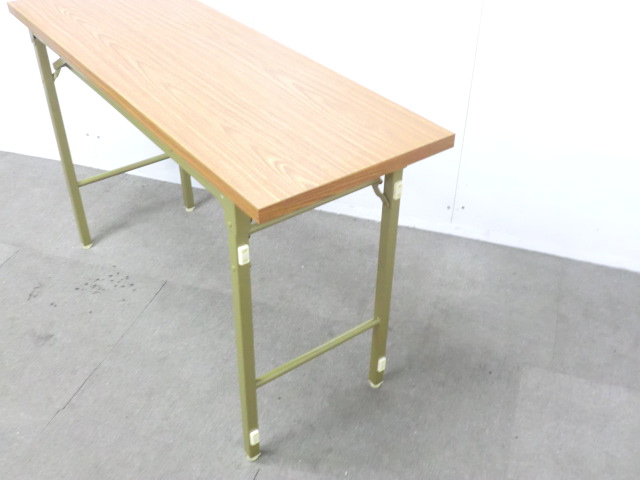 折り畳みテーブル / 木目調 / 【中古】
