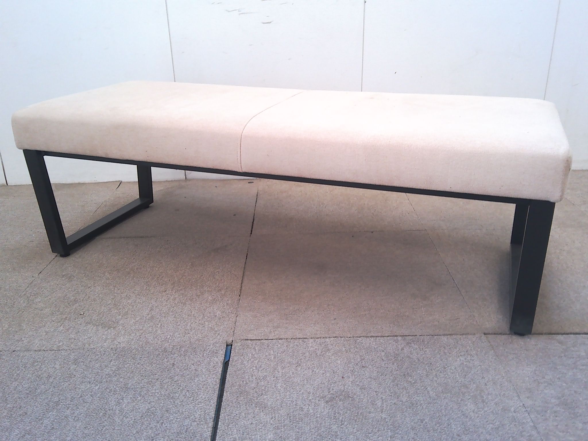 アイボリー/ベンチ/【中古】