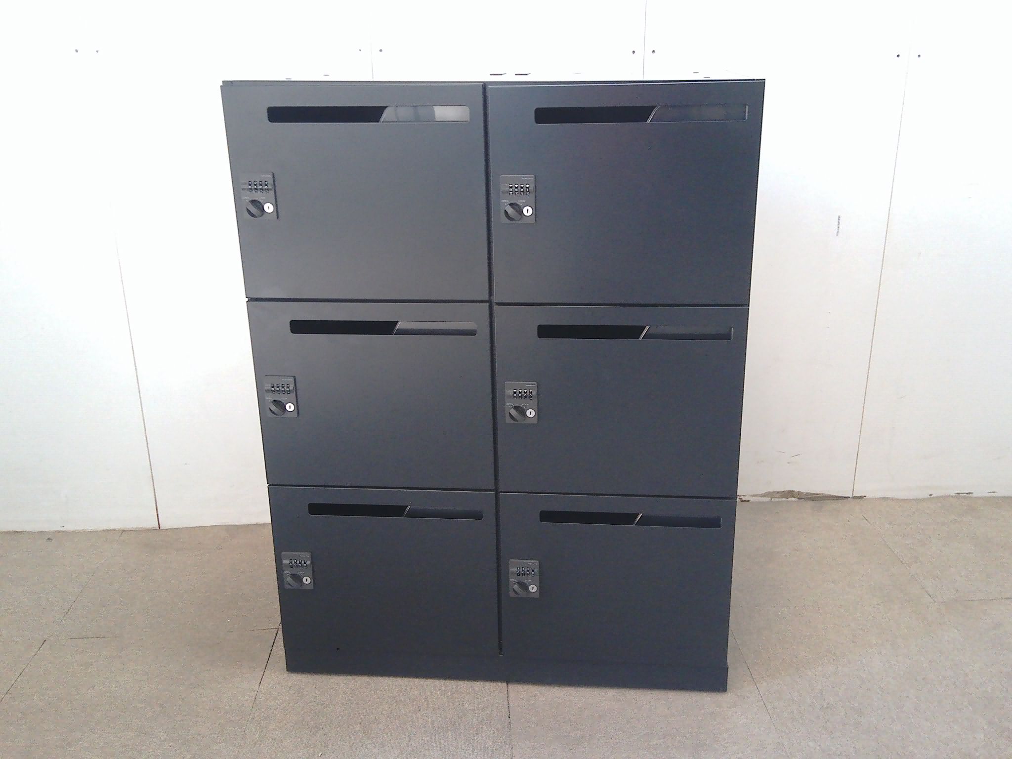 コクヨ/ダイヤル式メールロッカー/6人用/【中古】