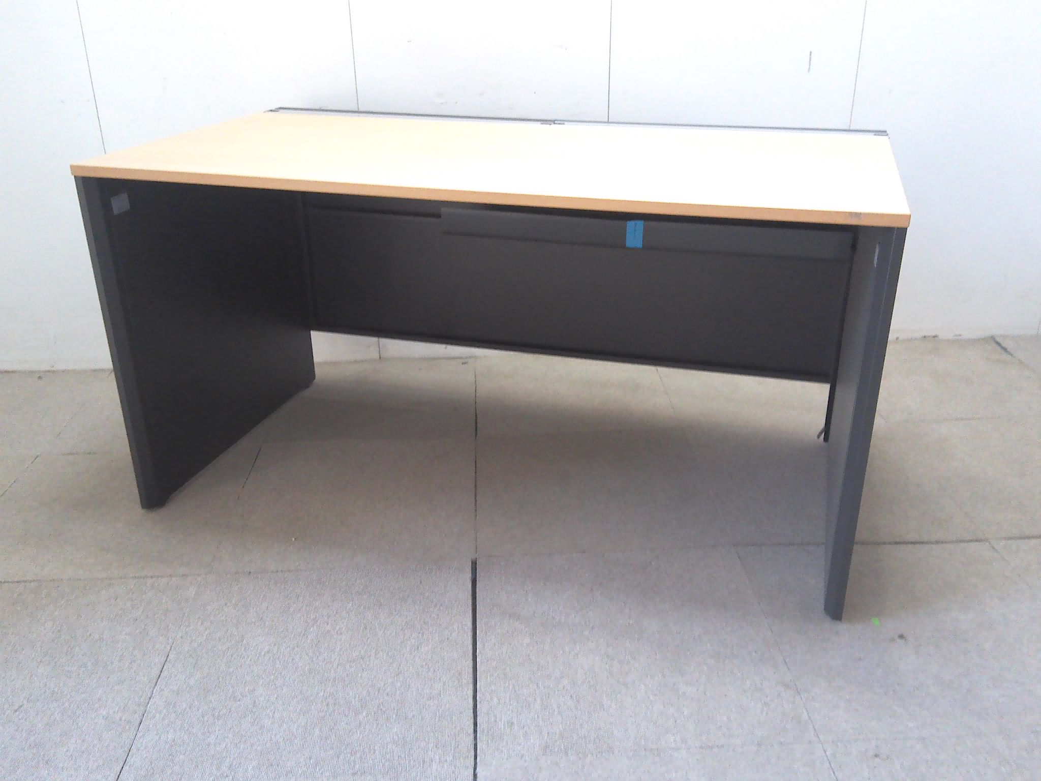 イトーキ/木目調/平デスク/【中古】