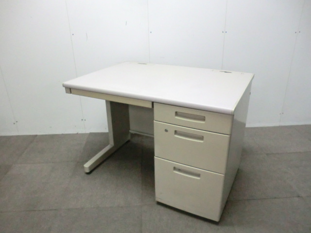 コクヨ / ニューグレー / BS 【中古】 片袖デスク