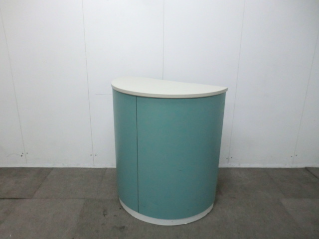 コクヨ/ライトブルー/【中古】受付台