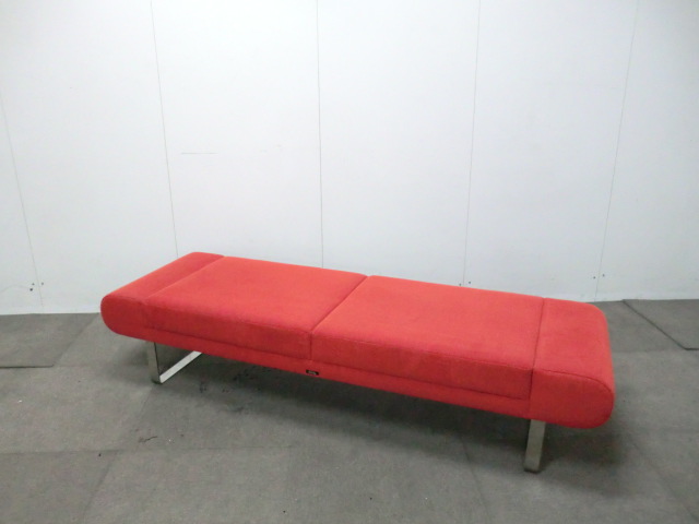 ADAL/ベンチソファ/オレンジ【中古】