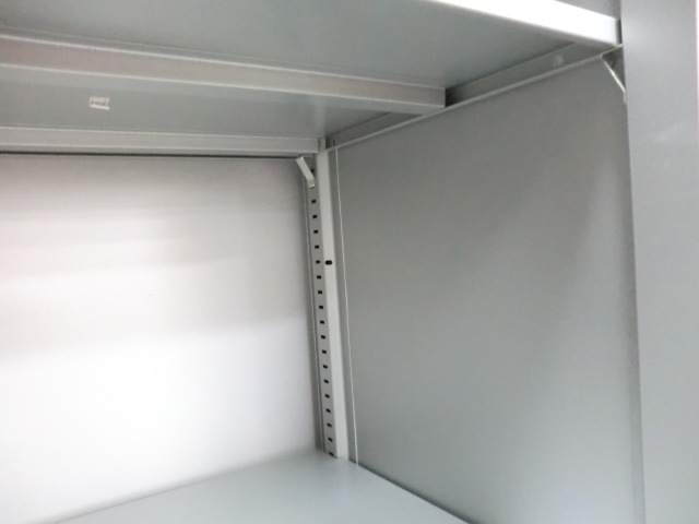 オカムラ / レクトライン / 木目調 【中古】 引違い書庫