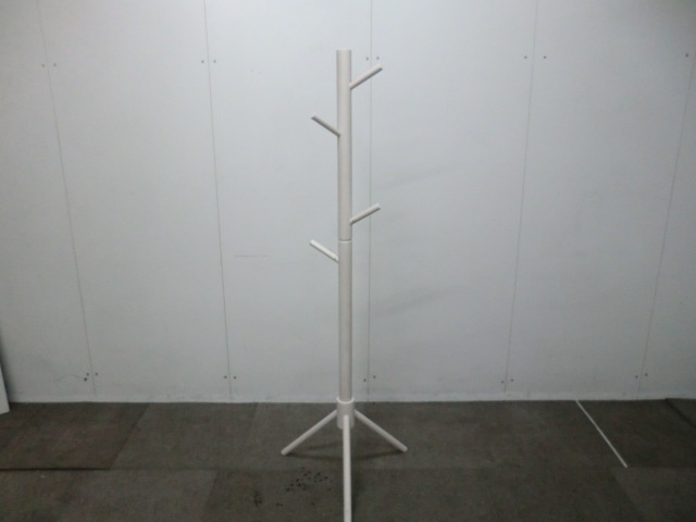 ポールハンガー / ホワイト 【中古】
