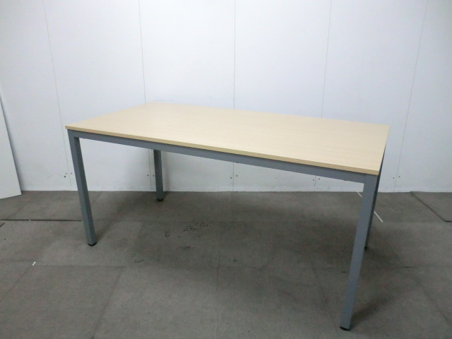 会議テーブル/木目調　【中古】