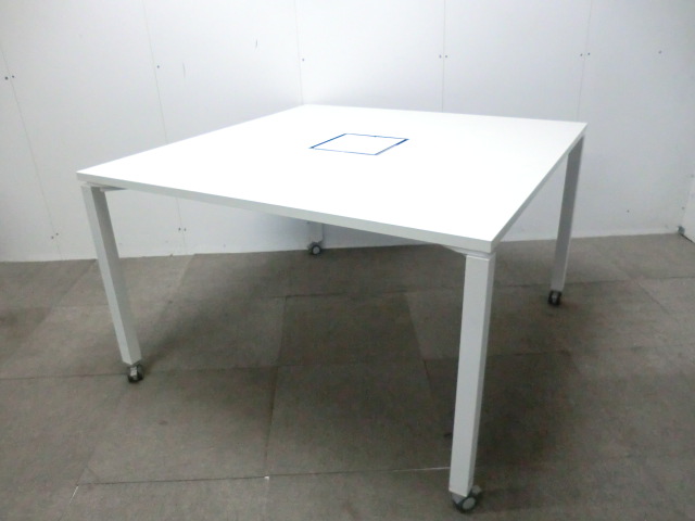 コクヨ/ワークフィット / ホワイト【中古】OAデスク