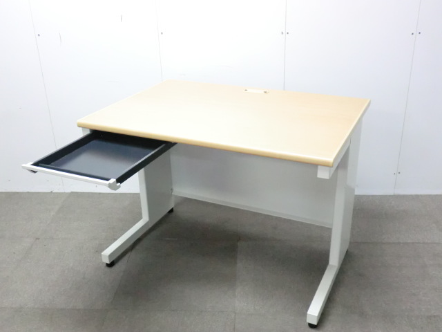 プラス/ フラットライン / 木目調 / 【中古】 平デスク