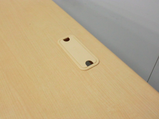 プラス/ フラットライン / 木目調 / 【中古】 平デスク