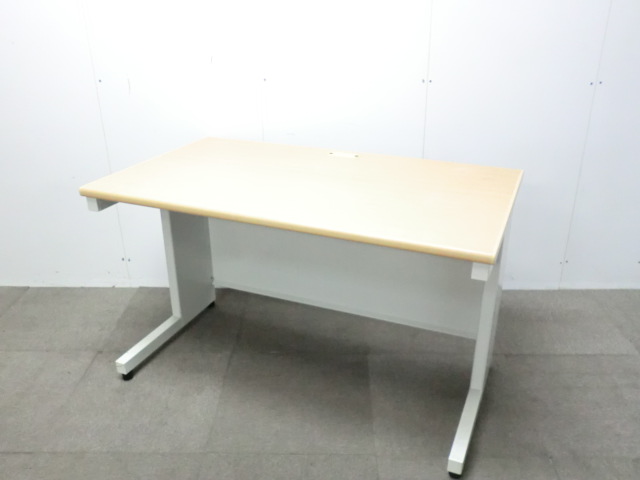 プラス/ フラットライン / 木目調 / 【中古】 平デスク