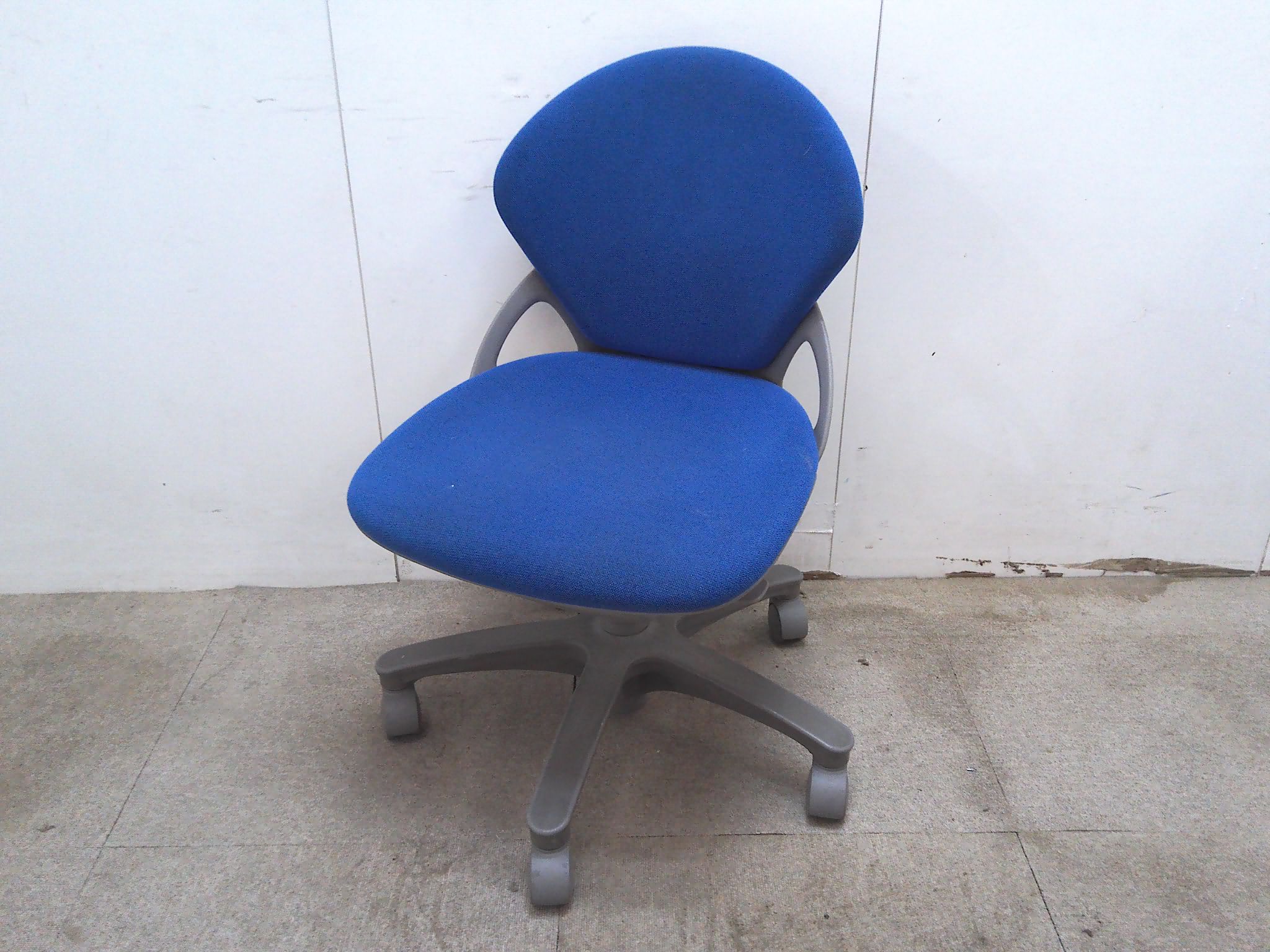 イトーキ/プレーゴ/ブルー/OAチェア肘無/