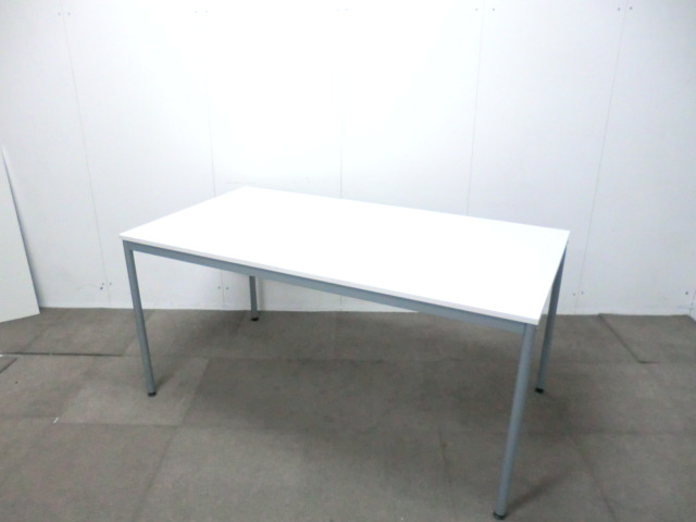 会議テーブル / ホワイト / 【中古】