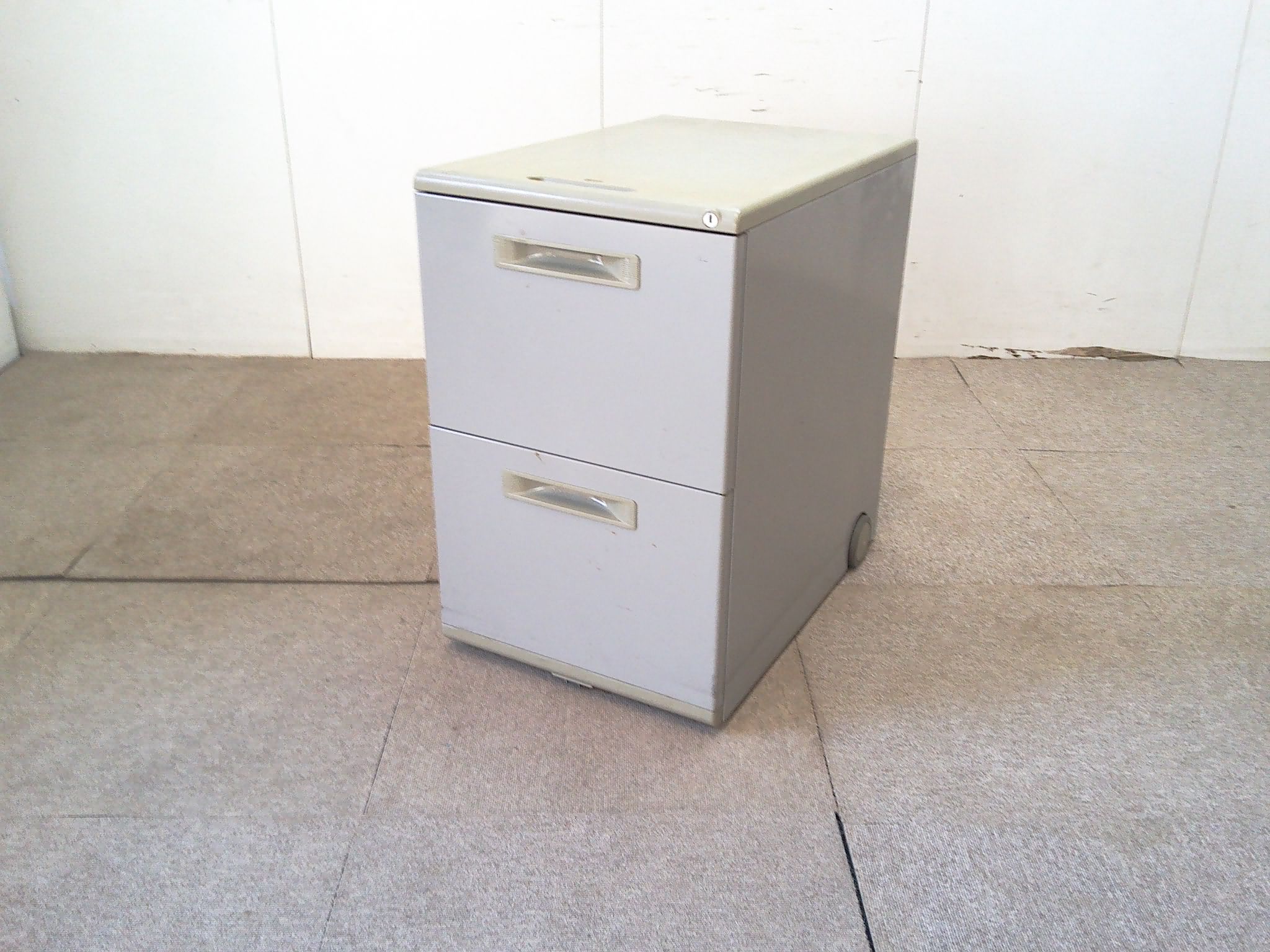 ウチダ/ニューグレー/2段ワゴン/【中古】