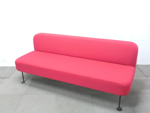 ウチダ / レッド / 【中古】 ソファ