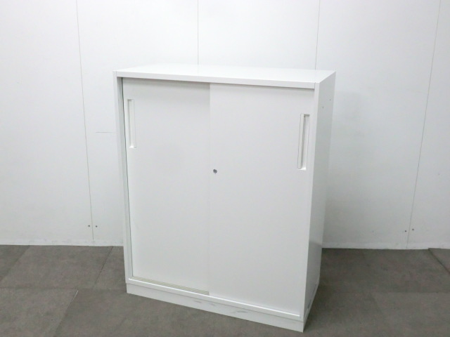 ウチダ / HS / ホワイト / 【中古】 引違い書庫