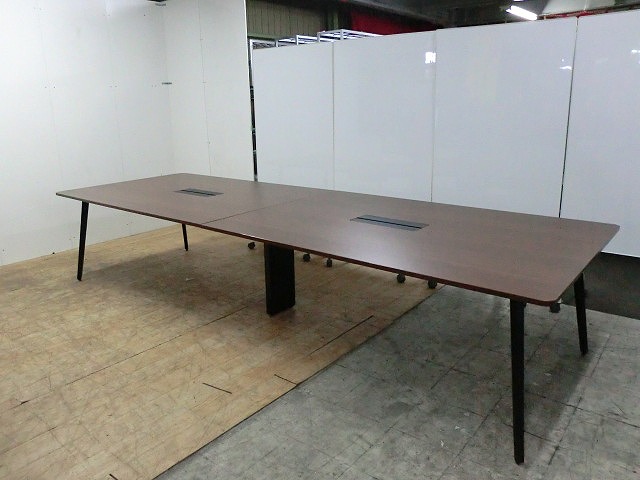 ウチダ / レムナ / 木目調 / 【中古】 大会議テーブル