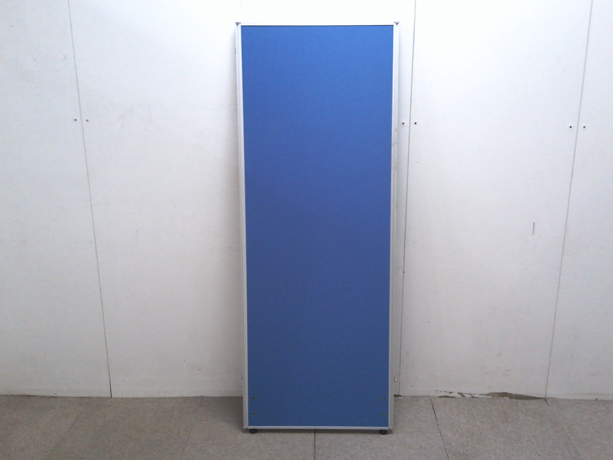 ブルー/パーテーション/【中古】/幅600