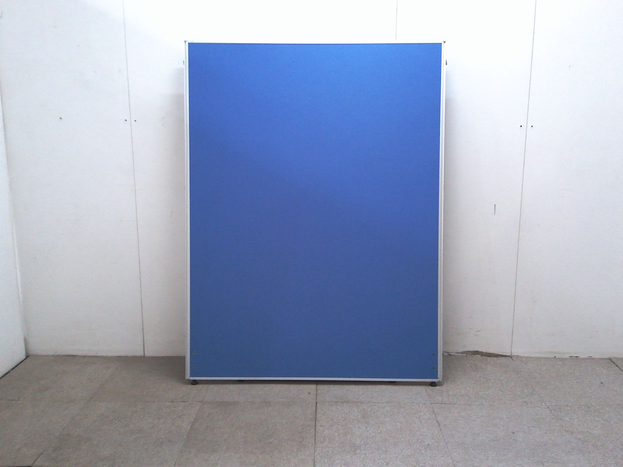 ブルー/パーテーション/【中古】/幅1200