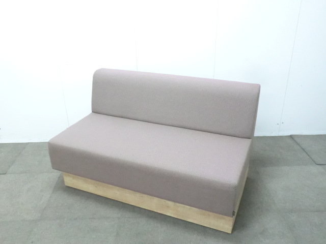 イトーキ/ ノットワーク / ブラウン / 【中古】 ソファ