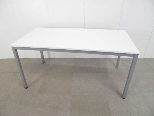 会議テーブル / ホワイト / キズ有