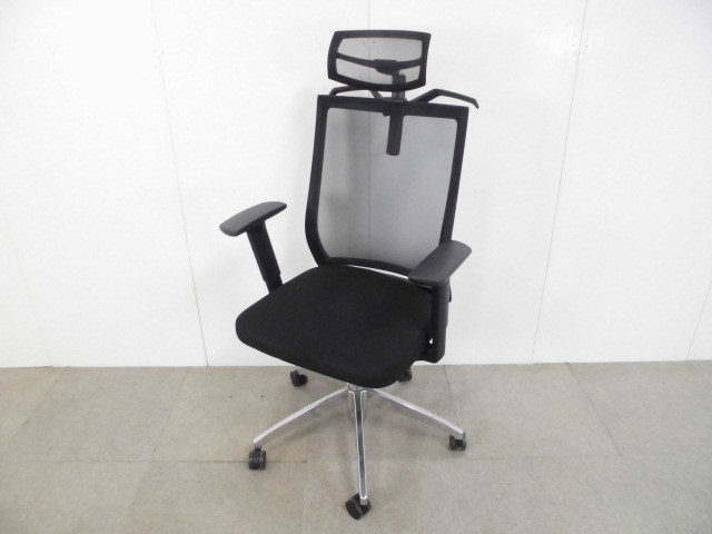 関家具 / ブラック / OAチェア / 肘付き