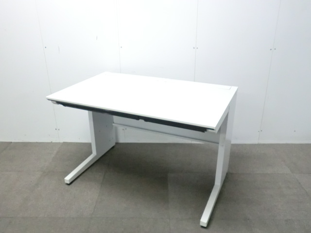 コクヨ / IS / ホワイト / 【中古】 平デスク