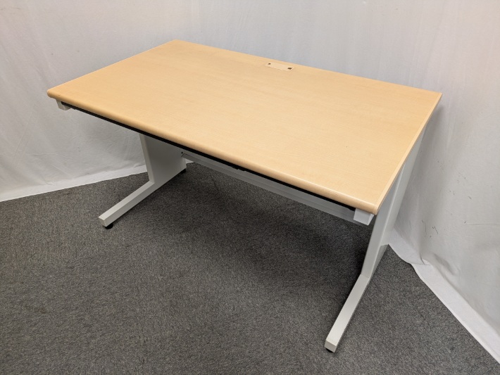 プラス/ フラットライン / 木目調 / 【中古】 平デスク