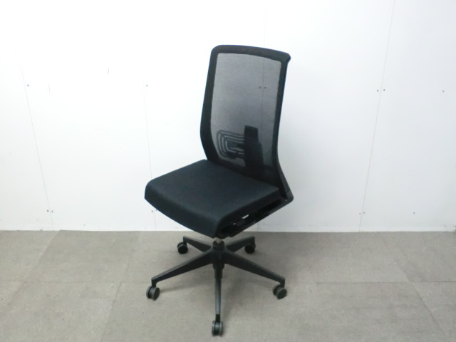 ヘイワース/Very/ブラック/ 【中古】 ＯＡチェア肘無し