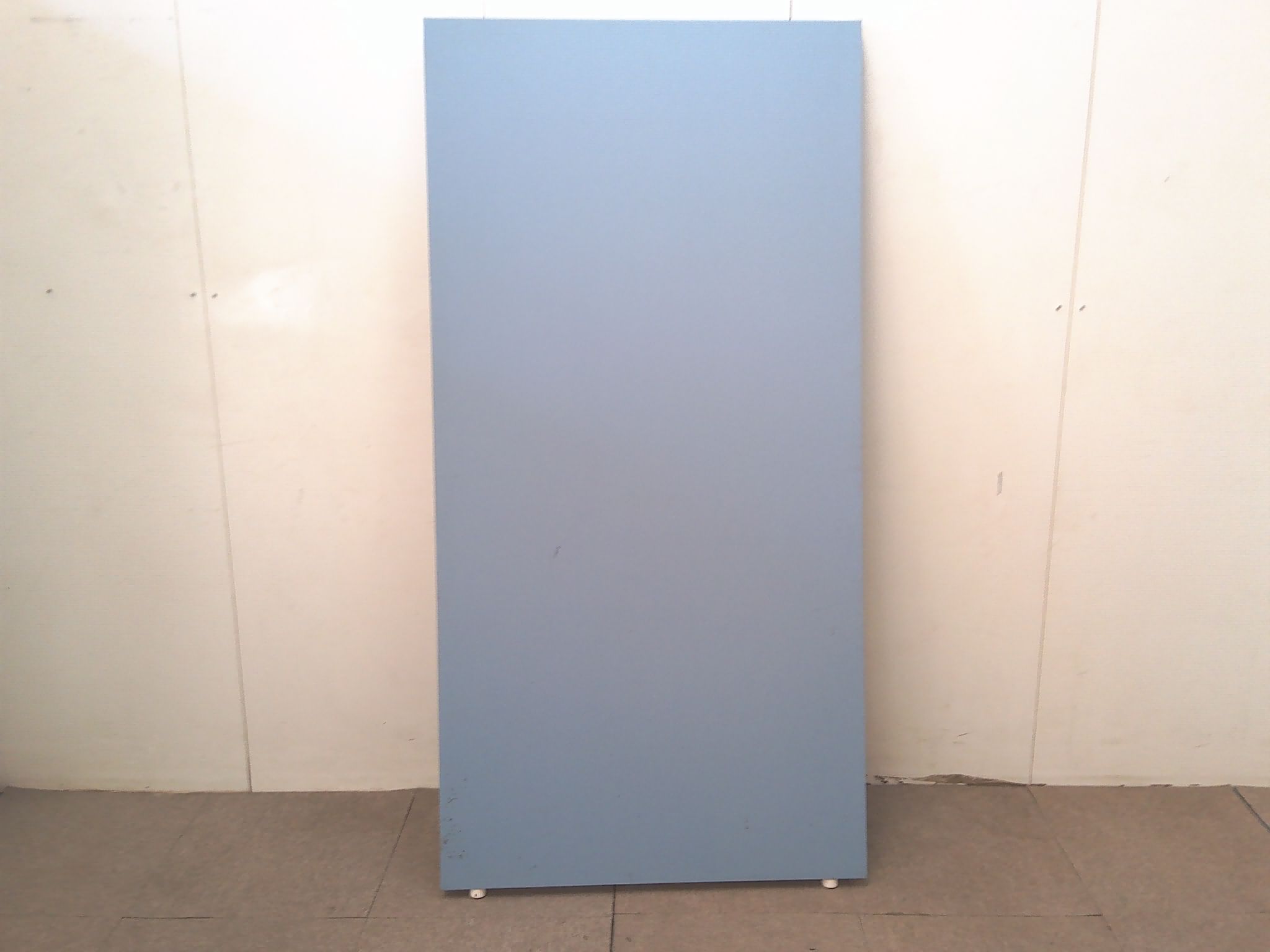 ライトブルー/パーテーション/【中古】