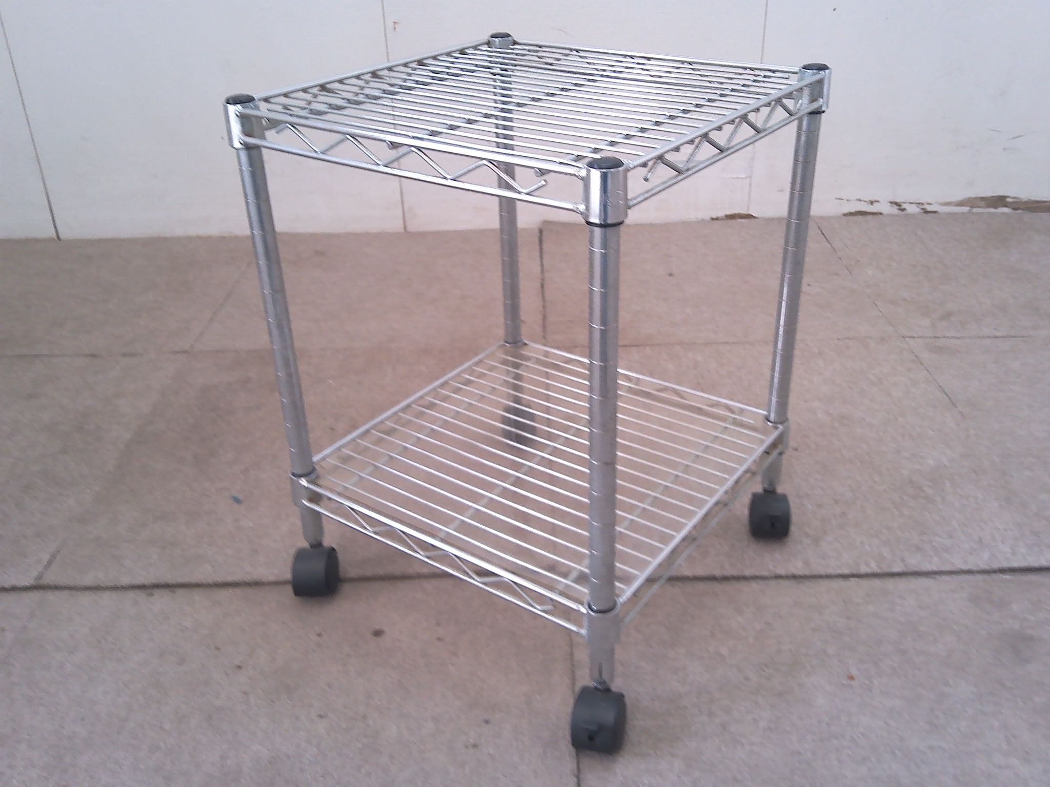 シルバー/メタルラック/【中古】