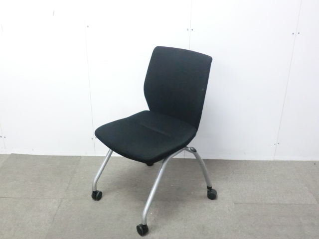 コクヨ/ スタイラ / ブラック / 【中古】 カートチェア