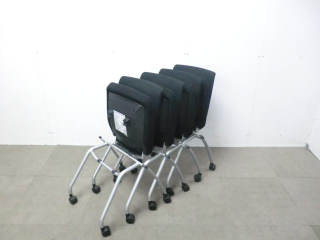 コクヨ/ スタイラ / ブラック / 【中古】 カートチェア