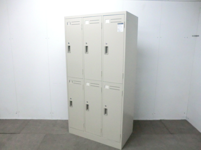 コクヨ/LK / ニューグレー / 【中古】 6人用ロッカー