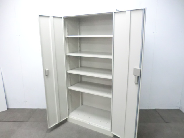 コクヨ / ニューグレー / 【中古】 両開きキャビネット