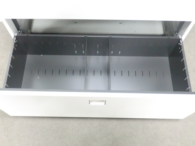 オカムラ/レクトライン/ホワイト / 【中古】 3段ラテラル