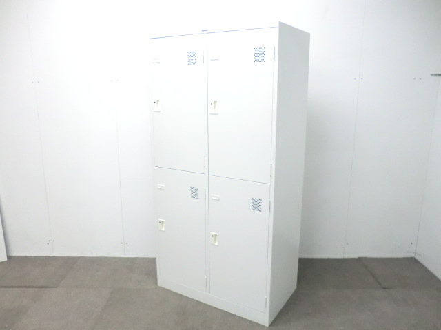 ナイキ / ホワイト / 【中古】 4人用ロッカー