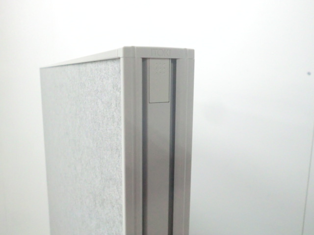 イトーキ / グレー / 【中古】 衝立