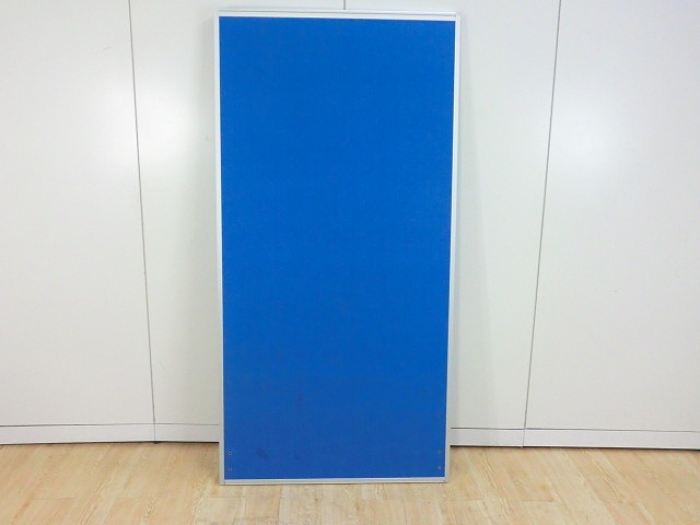 ブルー/パーテーション/【中古】/幅900